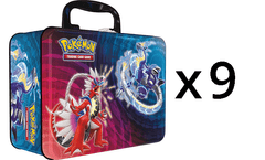 Pokemon 2023 Q3 Collector Chest Tin CASE (Koraidon/MIraidon) (9 Chest Tins)